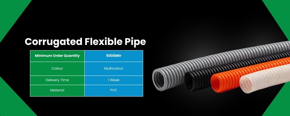 Corrugated Flexible Pipe Manufacturer in India